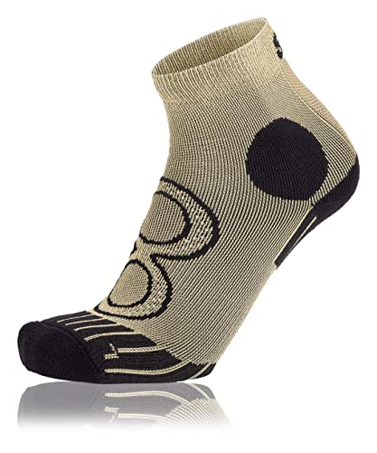 EIGHTSOX Unisex Speed Running Socke (1er Pack), 42-44, gold/schwarz von EIGHTSOX