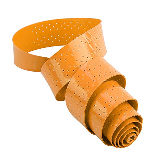 EIMSOAH Bogengriffband Bogenschießen Absorbiert Schweißband Rutschfester, Dehnbarer Griffgriff Bogenband Bandwickel für Tennis-, Badminton- und Squashschläger (Orange) von EIMSOAH