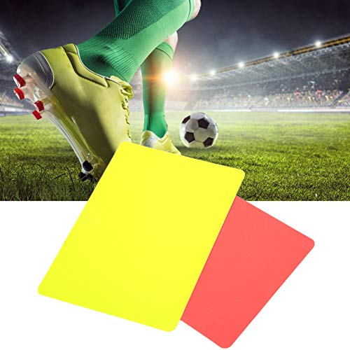 EIMSOAH Sport-Schiedsrichterkarten, Fußball-Rote und Gelbe Karten, Rekord-Fußballspiele, Schiedsrichter-Werkzeug, Ausrüstung, Fußball-Rote und Gelbe Karten, Rekord-Spiele, von EIMSOAH