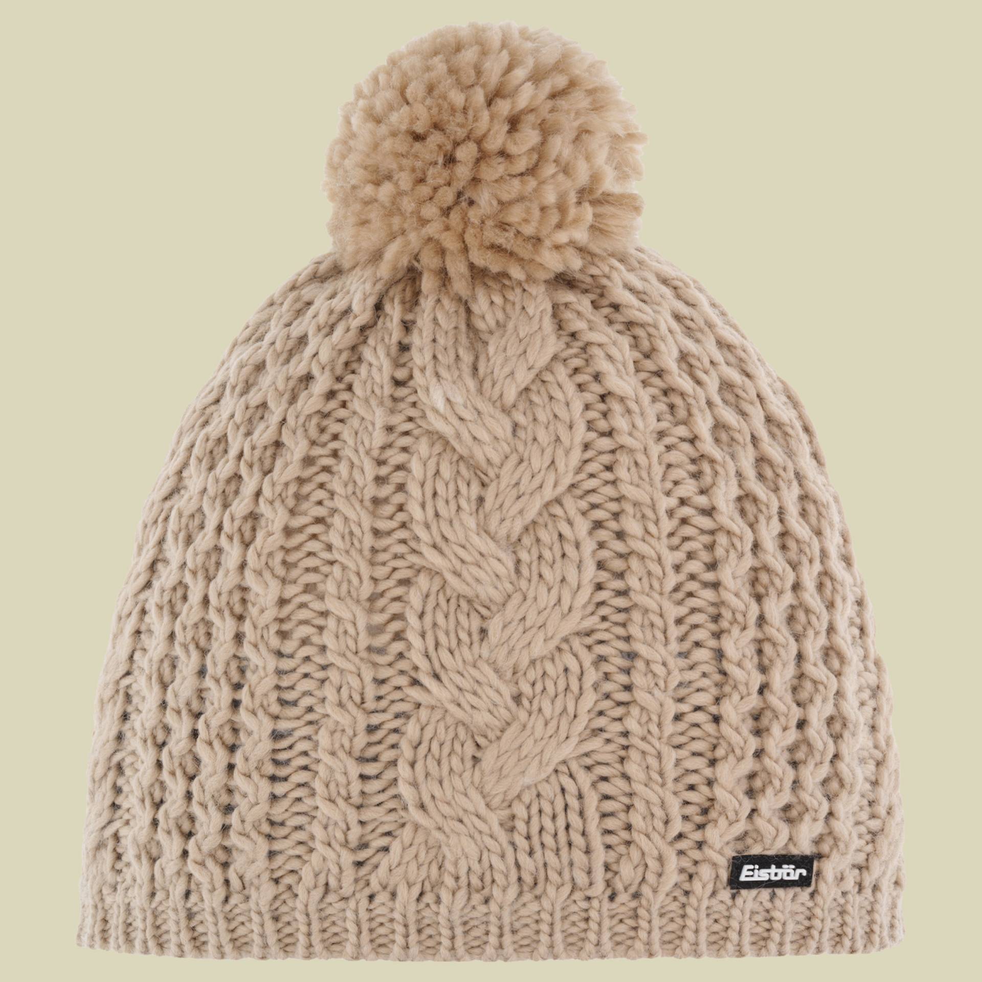 Afra Pompon MÜ beige one size - sandstone von EISBÄR