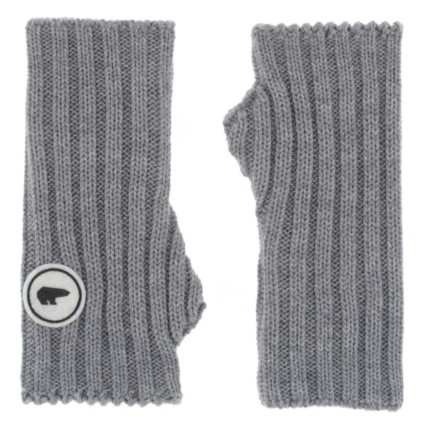 Eisbär - Lien Mittens - Pulswärmer Gr One Size beige;schwarz von EISBÄR