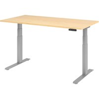 EISNHAUER® Complete Schreibtisch (Ausführung: 160 x 80 cm|Gestellfarbe: Weiß|Dekor: Asteiche) von EISNHAUER