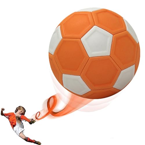 Curve Ball and Swerve Fußball 20 cm Swerve Fußball Curved Ball, Fußballspielzeug Lustiger Curved Ball Für Das Fußballtraining Im Freien Fußballgeschenke Für Jungen(Color:B) von EIYCY