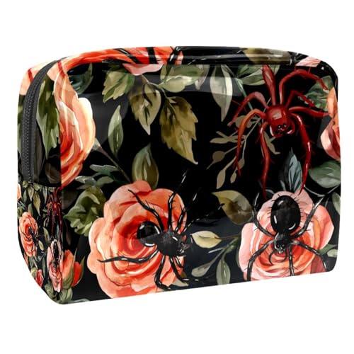 Kosmetiktaschen Für Frauen Schminkkoffer Reisetasche Kosmetiktasche Organizer 18.5x7.5x13cm von EJFICAHG