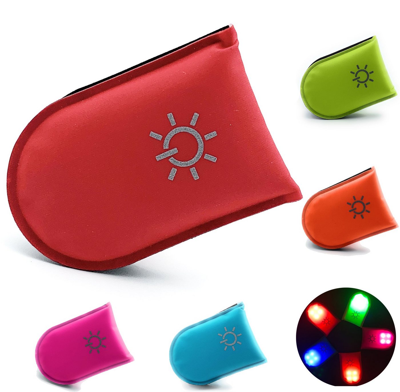 ELANOX LED Blinklicht ED Clip für mehr Sichtbarkeit Sicherheit für Rucksack Kleidung ELANOX LED Blinklicht ED Clip für mehr Sichtbarkeit Sicherheit für Rucksack Kleidung von ELANOX