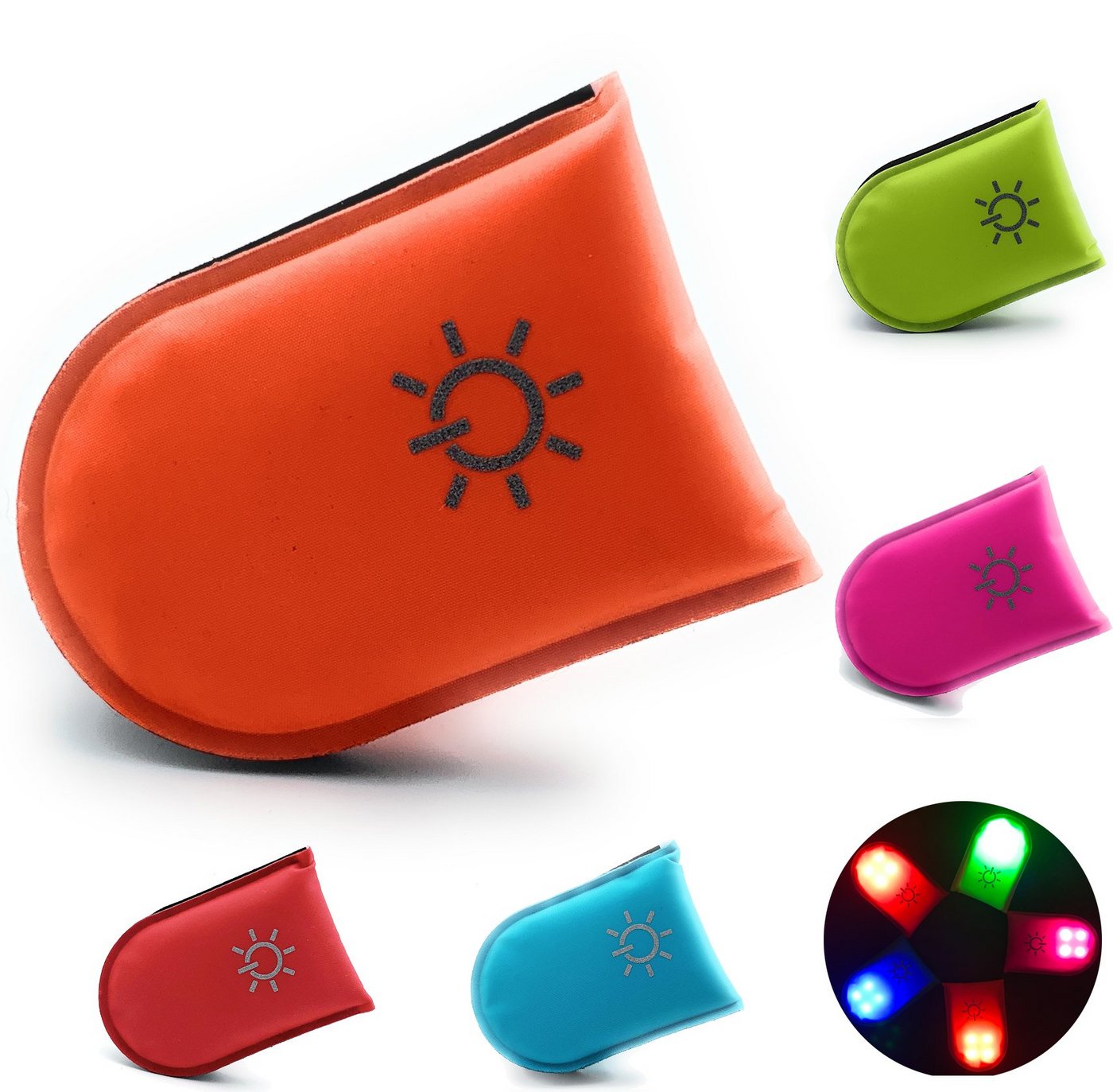 ELANOX LED Blinklicht ED Clip für mehr Sichtbarkeit Sicherheit für Rucksack Kleidung ELANOX LED Blinklicht ED Clip für mehr Sichtbarkeit Sicherheit für Rucksack Kleidung von ELANOX