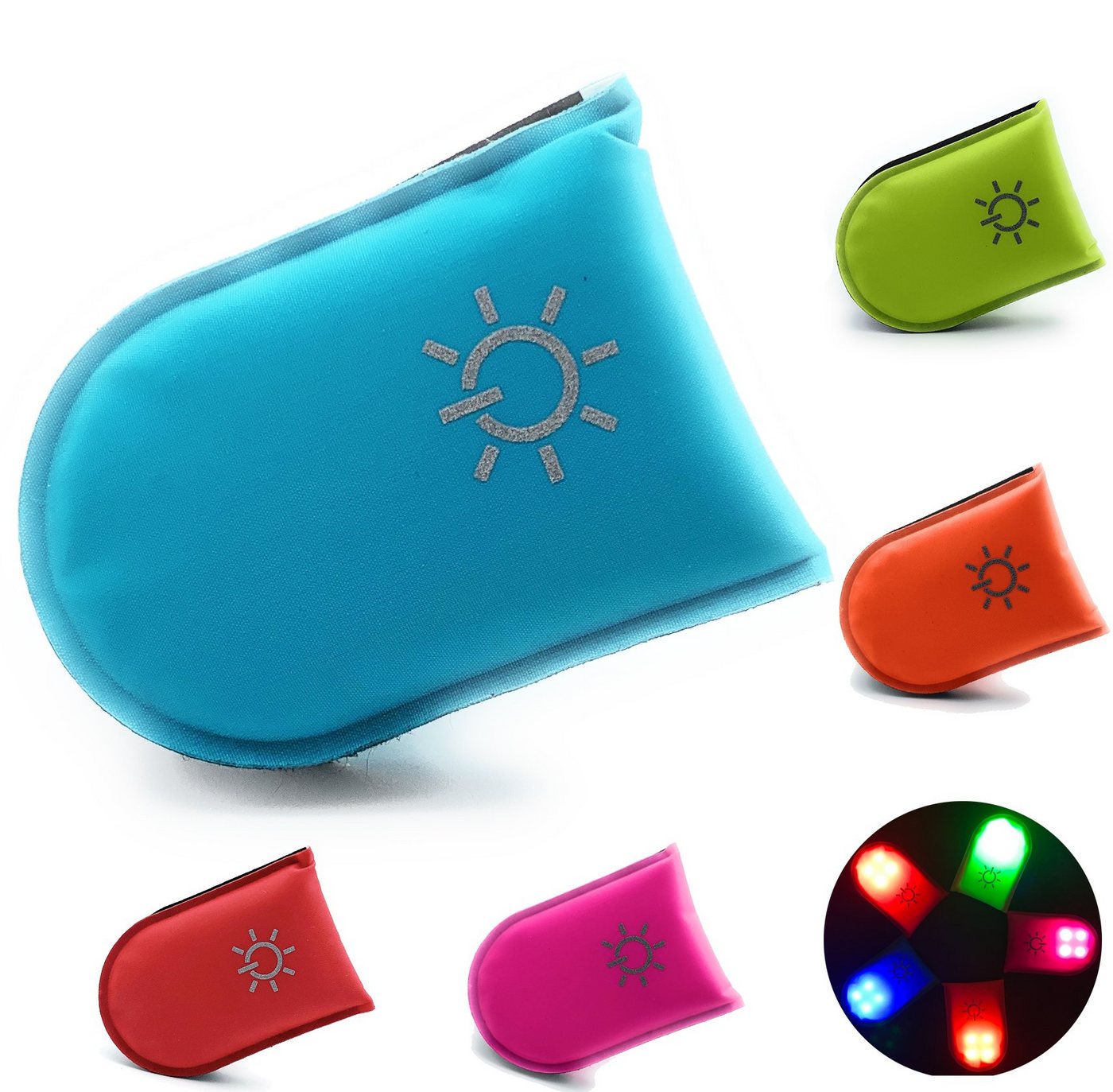 ELANOX LED Blinklicht ED Clip für mehr Sichtbarkeit Sicherheit für Rucksack Kleidung ELANOX LED Blinklicht ED Clip für mehr Sichtbarkeit Sicherheit für Rucksack Kleidung von ELANOX