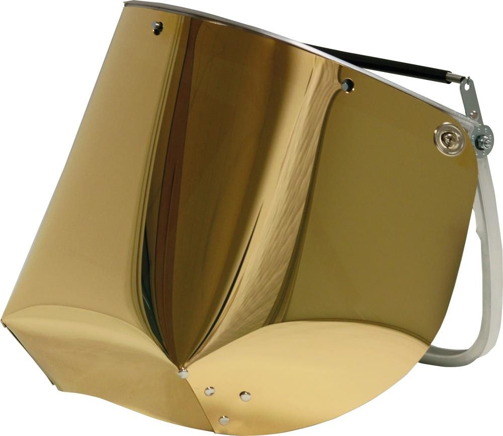 ELC Schutzhelm Schutzscheibe,PC, geldbedampft ELC Schutzhelm Schutzscheibe,PC, geldbedampft von ELC