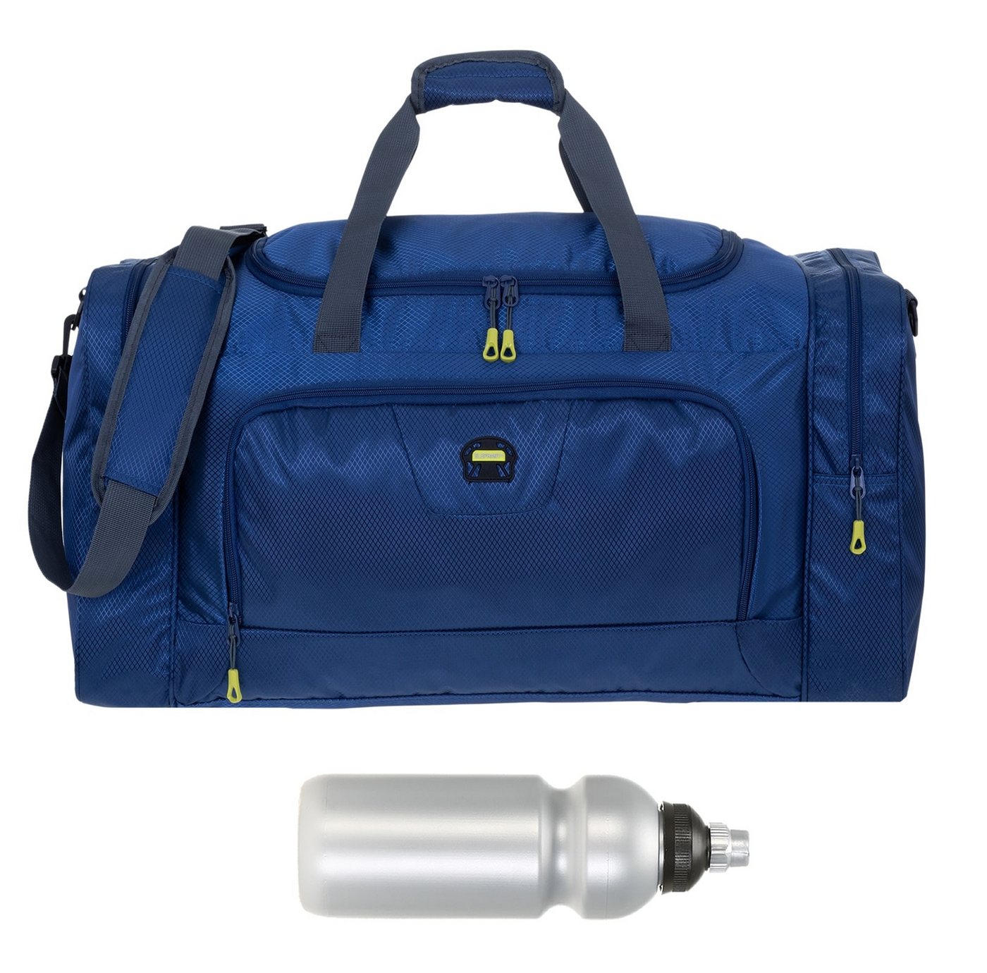ELEPHANT Sporttasche groß Reisetasche Sport Tasche Trainer L 55 cm, 40 Liter Saunatasche Fußball Large Gym + Trinkflasche ELEPHANT Sporttasche groß Reisetasche Sport Tasche Trainer L 55 cm, 40 Liter Saunatasche Fußball Large Gym + Trinkflasche von ELEPHANT