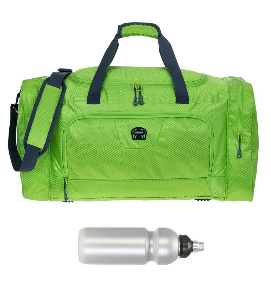ELEPHANT Sporttasche groß Reisetasche Sport Tasche Trainer L 55 cm, 40 Liter Saunatasche Fußball Large Gym + Trinkflasche ELEPHANT Sporttasche groß Reisetasche Sport Tasche Trainer L 55 cm, 40 Liter Saunatasche Fußball Large Gym + Trinkflasche von ELEPHANT