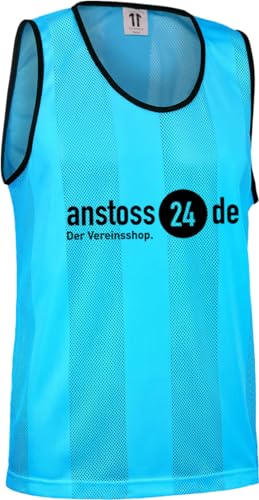ELF Sports Leibchen mit Druck 'anstoss24.de', Farbe:Türkis, Größe:XS ELF Sports Leibchen mit Druck 'anstoss24.de', Farbe:Türkis, Größe:XS von ELF Sports