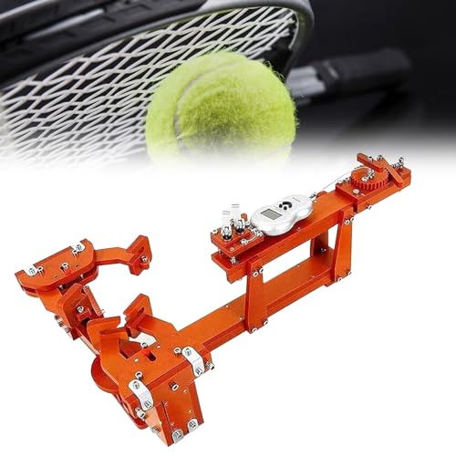 Badminton Einfädelmaschine 6-Punkt Badminton Saitenmaschine Badmintonschläger Saiten Fädelmaschine für DIY-Squash-, Tennis von ELIKBH