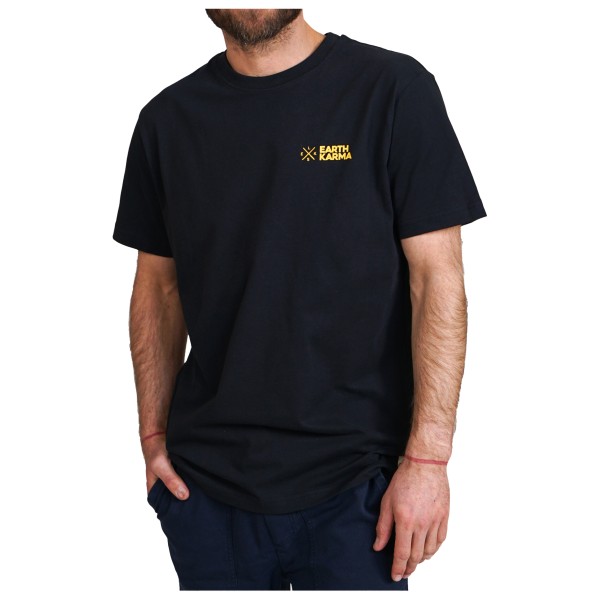 ELSK - Earth Karma Brushed T-Shirt - T-Shirt Gr L schwarz von ELSK