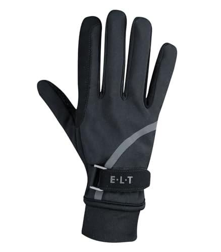 ELT Reithandschuh Locarno, schwarz, L von ELT