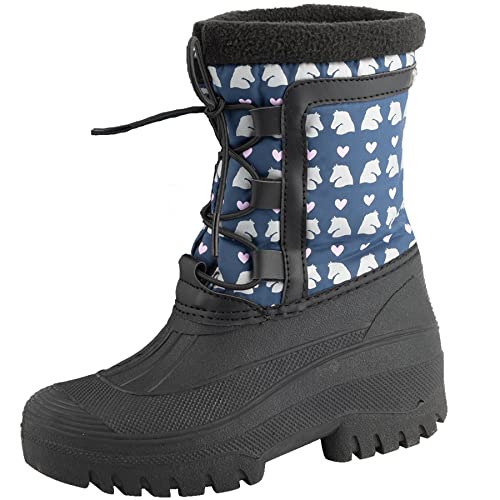 ELT Thermoschuh Lucky Snowfall, Kids, 31, nachtblau/schwarz von ELT