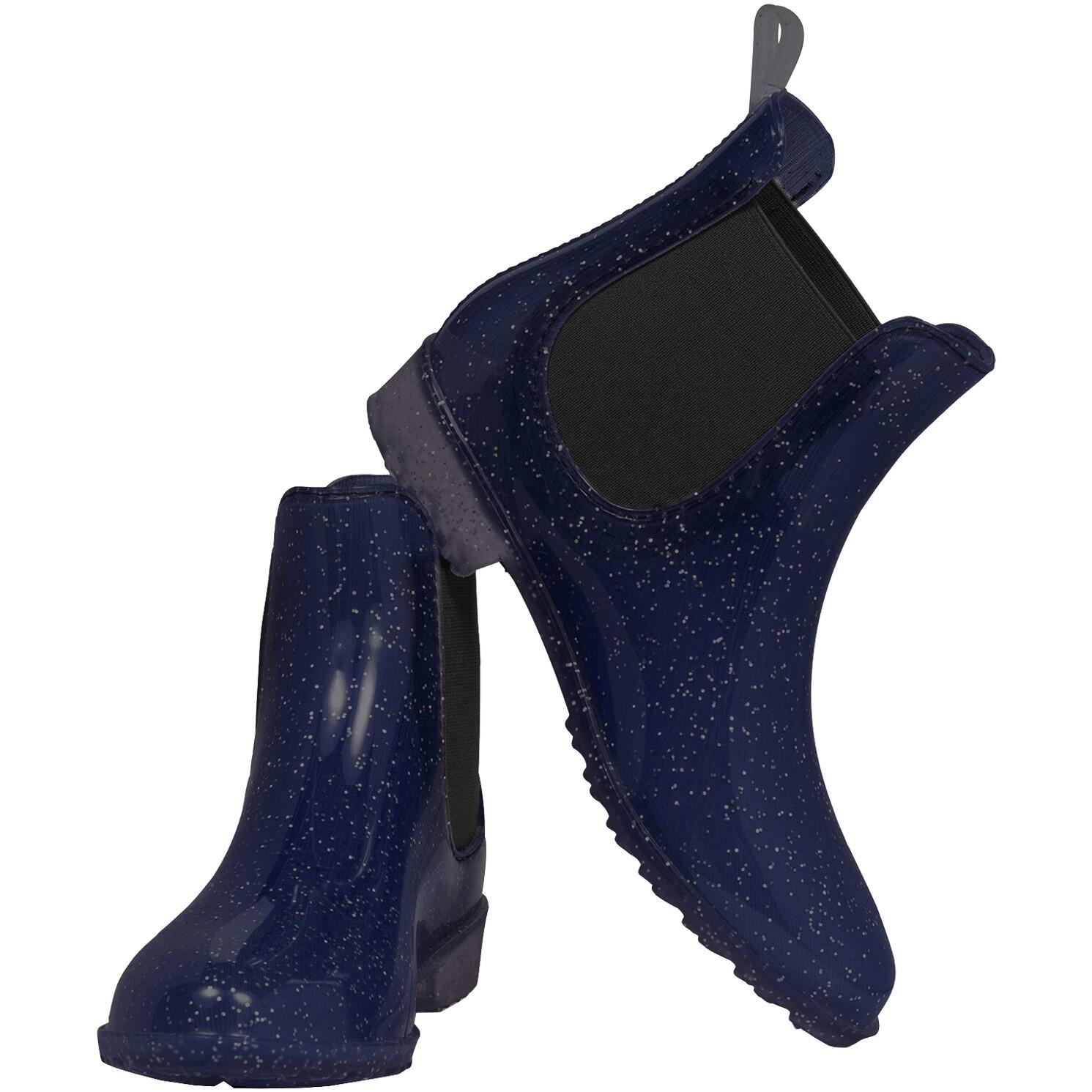 Kinder Jodhpur Gummistiefeletten SPARKLE nachtblau von ELT