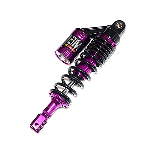 ELTOX Motorrad Hinterer Stoßdämpfer,Stoßdämpfer Motorrad Universal 12.5 "320mm Luftstoßdämpfer Hinterradaufhängung für Roller(Purple) von ELTOX