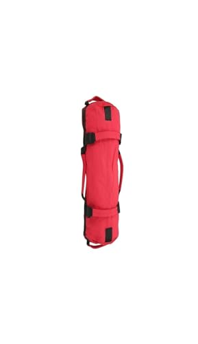 ELTOX Sandsäcke,Power Bag,Gewichtssack Trainingssandsack, 4 Füllsäcke, Oxford-Stoff, verstellbar, Fitness-Workout-Sandsack(Red) von ELTOX