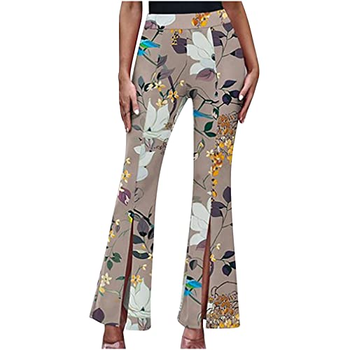 EMATOP Bunte Schlaghose Damen Weites Bein Stoffhose Elegant High Waist Schlaghose Vintage Jogginghose Lang Yogahose Sommer Freizeithose Sporthose Elastische Ausgestellte Hosen Palazzo Pants EMATOP Bunte Schlaghose Damen Weites Bein Stoffhose Elegant High Waist Schlaghose Vintage Jogginghose Lang Yogahose Sommer Freizeithose Sporthose Elastische Ausgestellte Hosen Palazzo Pants von EMATOP