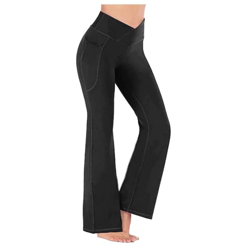 EMATOP Damen Boho Hose Strandhose Hippie Blumen Schlaghose Weites Bein Palazzo Sommerhose Elegant High Waist Bootcut Freizeithose Schön Blumen Druck Caprihose Elastische Taille Yogahose EMATOP Damen Boho Hose Strandhose Hippie Blumen Schlaghose Weites Bein Palazzo Sommerhose Elegant High Waist Bootcut Freizeithose Schön Blumen Druck Caprihose Elastische Taille Yogahose von EMATOP
