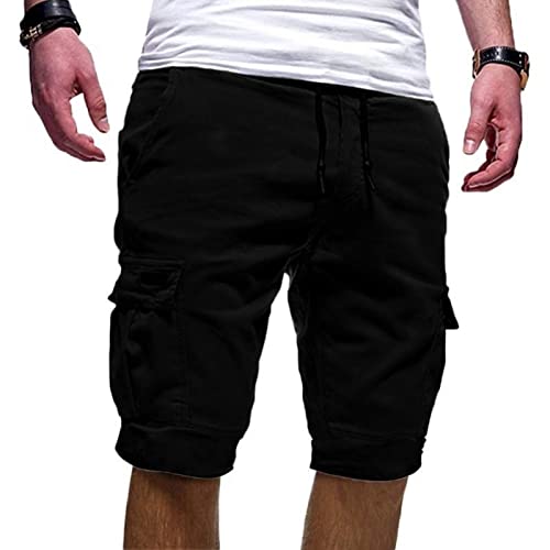 EMATOP Kurze Hosen Herren Sommer Cargo Shorts Vintage Baumwolle Sporthose Regulär Fit Chino Bermuda Short mit 6 Taschen Cargohose Casual Einfarbig Laufshorts Outdoor Trekking Wandershorts EMATOP Kurze Hosen Herren Sommer Cargo Shorts Vintage Baumwolle Sporthose Regulär Fit Chino Bermuda Short mit 6 Taschen Cargohose Casual Einfarbig Laufshorts Outdoor Trekking Wandershorts von EMATOP