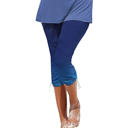 EMATOP Leggings Damen Baumwolle Sommer Yogahose Stretch Blickdicht Sportleggings Hose 3/4 Lang Capri Sporthose Schön Blumen Druck Laufhose Mittel Taille Elastische Jogginghose für Yoga Fitness EMATOP Leggings Damen Baumwolle Sommer Yogahose Stretch Blickdicht Sportleggings Hose 3/4 Lang Capri Sporthose Schön Blumen Druck Laufhose Mittel Taille Elastische Jogginghose für Yoga Fitness von EMATOP
