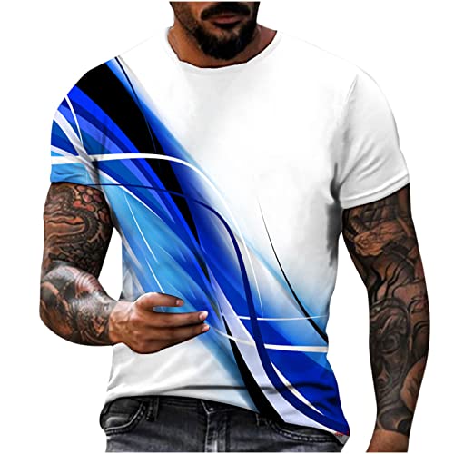 EMATOP T Shirt Herren Sommer Sport Oberteile Casual Rundhals Tunika Tops Vintage Basic Kurzarm Tee Shirts Lustig Neuartiger Druck Sporthemd Schnell Trocknende Sportshirt Regular Fit Laufshirt EMATOP T Shirt Herren Sommer Sport Oberteile Casual Rundhals Tunika Tops Vintage Basic Kurzarm Tee Shirts Lustig Neuartiger Druck Sporthemd Schnell Trocknende Sportshirt Regular Fit Laufshirt von EMATOP