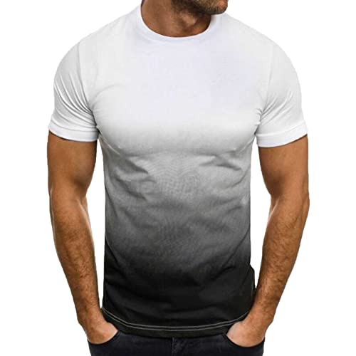 EMATOP T Shirt Herren Sommer Sport Oberteile Casual Rundhals Tunika Tops Vintage Basic Kurzarm Tee Shirts Lustig Neuartiger Druck Sporthemd Schnell Trocknende Sportshirt Regular Fit Laufshirt EMATOP T Shirt Herren Sommer Sport Oberteile Casual Rundhals Tunika Tops Vintage Basic Kurzarm Tee Shirts Lustig Neuartiger Druck Sporthemd Schnell Trocknende Sportshirt Regular Fit Laufshirt von EMATOP