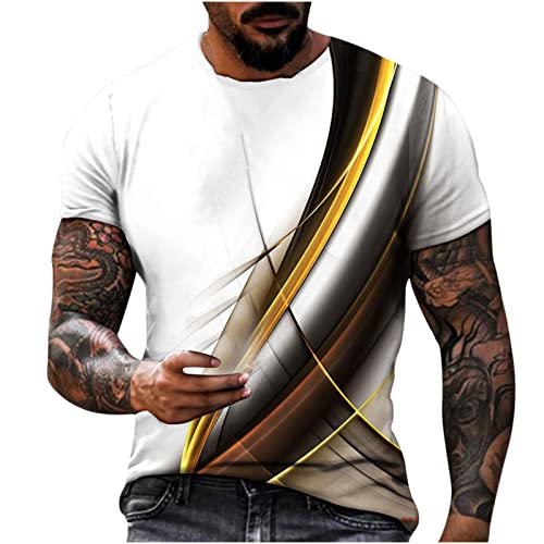 EMATOP T Shirt Herren Sommer Sport Oberteile Casual Rundhals Tunika Tops Vintage Basic Kurzarm Tee Shirts Lustig Neuartiger Druck Sporthemd Schnell Trocknende Sportshirt Regular Fit Laufshirt EMATOP T Shirt Herren Sommer Sport Oberteile Casual Rundhals Tunika Tops Vintage Basic Kurzarm Tee Shirts Lustig Neuartiger Druck Sporthemd Schnell Trocknende Sportshirt Regular Fit Laufshirt von EMATOP