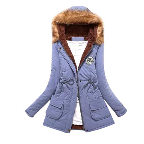 EMATOP Wintermantel Damen Mantel Warme Winter Jacke Lange Mäntel Einfarbig Winterjacke mit Kapuze Windbreaker Gefüttert Teddyfell Dicker Fleecejacke Mode Outdoorjacke Slim fit Winterparka EMATOP Wintermantel Damen Mantel Warme Winter Jacke Lange Mäntel Einfarbig Winterjacke mit Kapuze Windbreaker Gefüttert Teddyfell Dicker Fleecejacke Mode Outdoorjacke Slim fit Winterparka von EMATOP