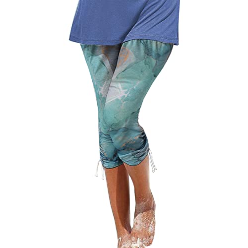 EMATOP Yogahose Damen 3/4 Lang Sport Leggings Sommer High Waist Laufhose Bauchweg Blickdicht Sporthose Bunt Blumendruck Sportleggings Kompressions Gym Yoga Jogginghose Baumwolle Sommerhose EMATOP Yogahose Damen 3/4 Lang Sport Leggings Sommer High Waist Laufhose Bauchweg Blickdicht Sporthose Bunt Blumendruck Sportleggings Kompressions Gym Yoga Jogginghose Baumwolle Sommerhose von EMATOP