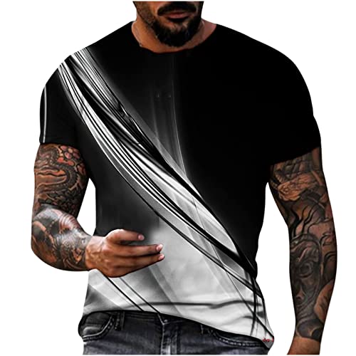 EMATOP T Shirt Herren Sommer Sport Oberteile Casual Rundhals Tunika Tops Vintage Basic Kurzarm Tee Shirts Lustig Neuartiger Druck Sporthemd Schnell Trocknende Sportshirt Regular Fit Laufshirt EMATOP T Shirt Herren Sommer Sport Oberteile Casual Rundhals Tunika Tops Vintage Basic Kurzarm Tee Shirts Lustig Neuartiger Druck Sporthemd Schnell Trocknende Sportshirt Regular Fit Laufshirt von EMATOP