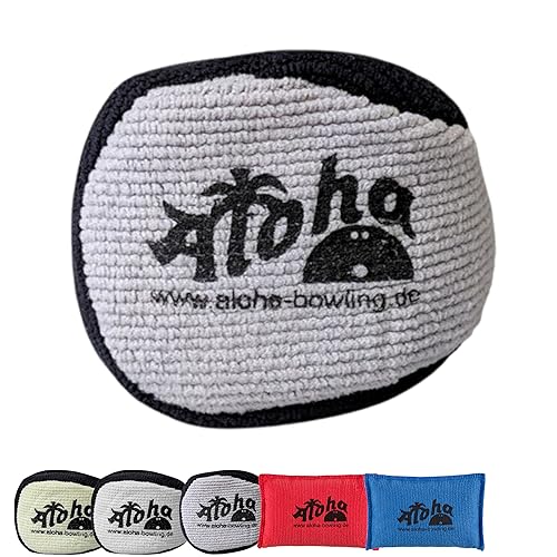 EMAX | Aloha - Grip Bag | Bowling Grip Sack | Mikrofaser Grip Ball | Rosin Bag absorbiert Feuchtigkeit (Grip Ball - Schwarz/Grau) von EMAX Bowling Service GmbH MAXIMIZE YOUR GAME