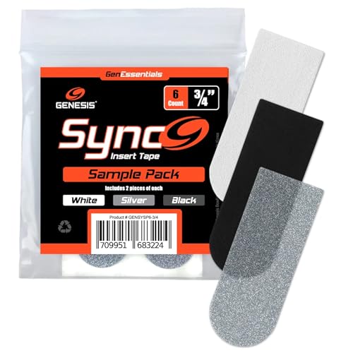 EMAX | Genesis - Sync Insert Tape | Daumentape für in den Bowling-Ball | Bowling Zubehör (Sample Pack, 3/4 Inch - 6 Pieces) von EMAX Bowling Service GmbH MAXIMIZE YOUR GAME
