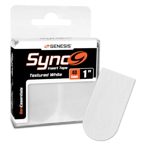 EMAX | Genesis - Sync Insert Tape | Daumentape für in den Bowling-Ball | Bowling Zubehör (Weiß, 1 Inch - 40 Pieces) von EMAX Bowling Service GmbH MAXIMIZE YOUR GAME