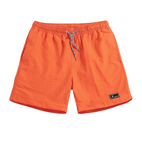 EMAlusher Badehose für Herren Jungen Badeshorts für Männer Schnelltrocknend Surfen Strandhose Surf Shorts Badeshorts Kurzen Strandhose Sporthose Schwimmhose Sporthose Sport Shorts von EMAlusher