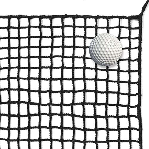 EMEKIAN 3m x 9m Schwarzes Polyester Golf Übungszaunnetz, Schwerlast Golfball-Absperrnetz, Tragbares Golfnetz für Drinnen und Draußen, Golf-Schlagnetz, Verstellbares Schutznetz für Den Hinterhof EMEKIAN 3m x 9m Schwarzes Polyester Golf Übungszaunnetz, Schwerlast Golfball-Absperrnetz, Tragbares Golfnetz für Drinnen und Draußen, Golf-Schlagnetz, Verstellbares Schutznetz für Den Hinterhof von EMEKIAN