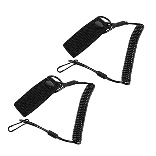 EMSea 2 STÜCKE Spiralkabel Spule Stil Elastische Sichere Feder Lanyard Anti-verlorene Einziehbare Sling Schlüsselbund für Outdoor Pfeife Taschenlampe Kompass Navigationsgerät Taschenlampe EMSea 2 STÜCKE Spiralkabel Spule Stil Elastische Sichere Feder Lanyard Anti-verlorene Einziehbare Sling Schlüsselbund für Outdoor Pfeife Taschenlampe Kompass Navigationsgerät Taschenlampe von EMSea