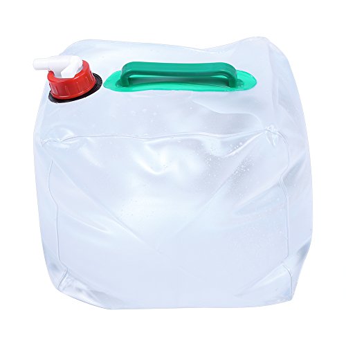 EMUKOEP Wasserflasche mit Großem Fassungsvermögen, 10 L/20 L, Faltbare Wasserbehälter-Tragetasche die Wasseraufbewahrung Im Freien (10L) von EMUKOEP