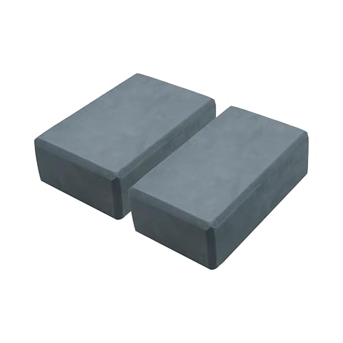 Endless High Density Premium EVA Foam Yoga Blocks Pack of 2 |For Strength, Balance, and Flexibility|Odour Resistant | Size: 22.5 x 15 x 7 cm, Color: Grey| Set of 2 Endless High Density Premium EVA Foam Yoga Blocks Pack of 2 |For Strength, Balance, and Flexibility|Odour Resistant | Size: 22.5 x 15 x 7 cm, Color: Grey| Set of 2 von ENDLESS