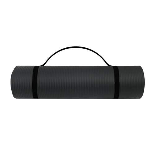 Endless NBR Black Yoga Mat | Comfortable & Durable Gymnastic Mat | Non-slip phthalate tested | Size: 183 * 61cm, 1cm Thick | Color:Black | NBR Foam | Exercise, Yoga, Pilates and Workouts Endless NBR Black Yoga Mat | Comfortable & Durable Gymnastic Mat | Non-slip phthalate tested | Size: 183 * 61cm, 1cm Thick | Color:Black | NBR Foam | Exercise, Yoga, Pilates and Workouts von ENDLESS