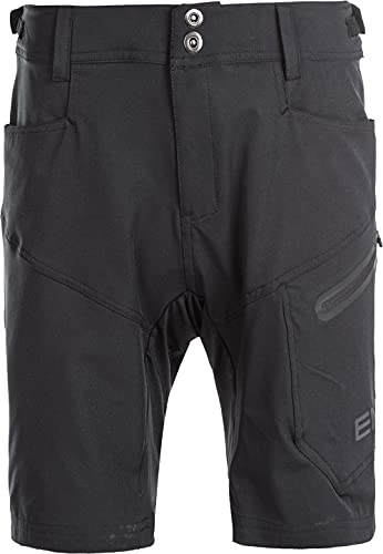 endurance Herren Radhose Jamal 2in1 1001 Black S von endurance