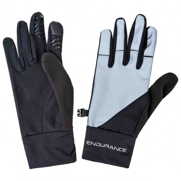 ENDURANCE - Mingus Running Gloves - Handschuhe Gr M grau von ENDURANCE