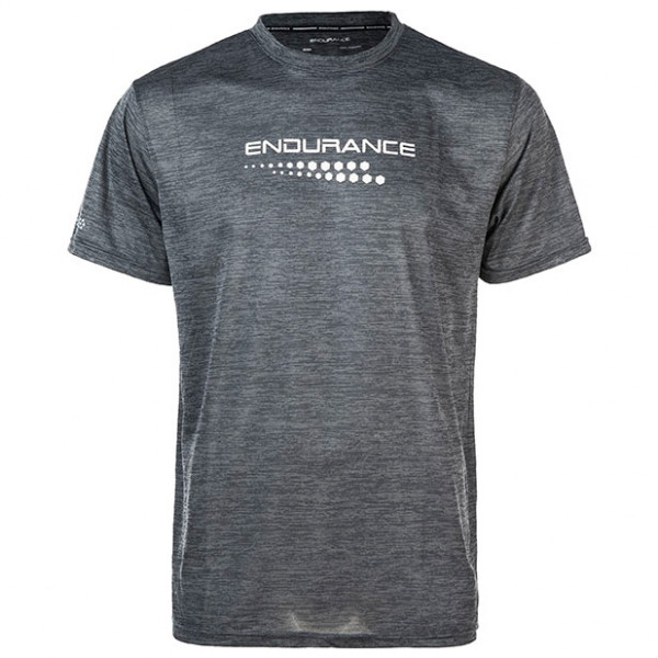 ENDURANCE - Portofino S/S Performance Tee - Funktionsshirt Gr M grau von ENDURANCE