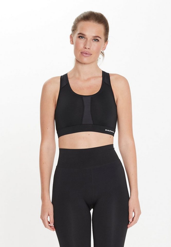 ENDURANCE Sport-BH Malling W Sports Bra mit atmungsaktiven Mesh-Einsätzen von ENDURANCE