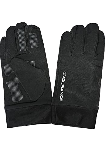 ENDURANCE Watford Unisex Laufhandschuhe mit bequemer Fleece-Innenseite 1001S Black Solid, L ENDURANCE Watford Unisex Laufhandschuhe mit bequemer Fleece-Innenseite 1001S Black Solid, L von ENDURANCE