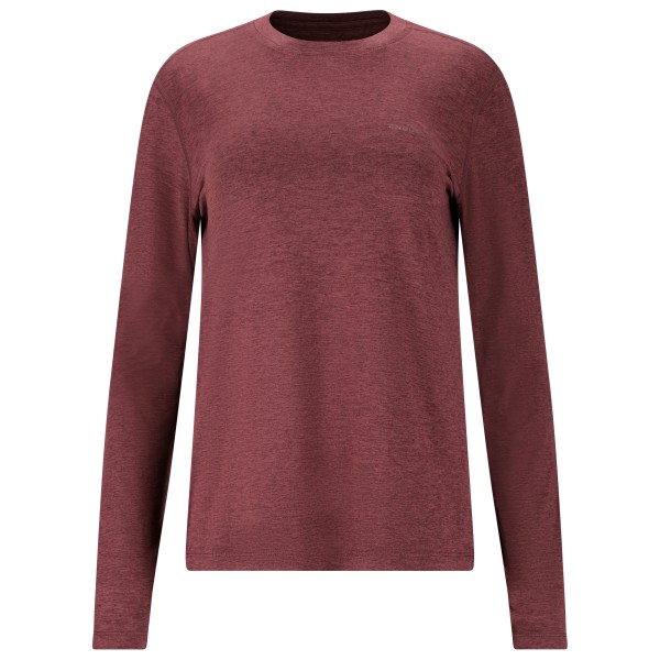 ENDURANCE - Women's Alvaly Melange L/S Tee - Funktionsshirt Gr 46 rot von ENDURANCE