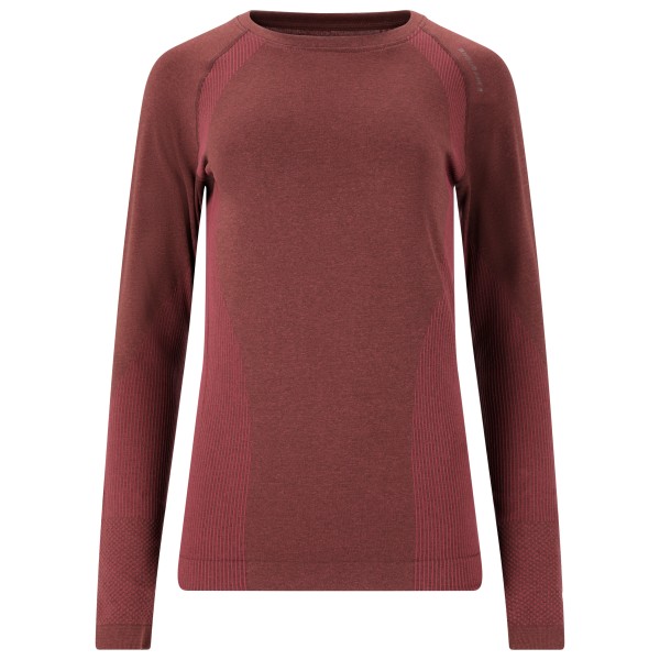 ENDURANCE - Women's Halen Seamless L/S Tee - Funktionsshirt Gr S/M rot von ENDURANCE