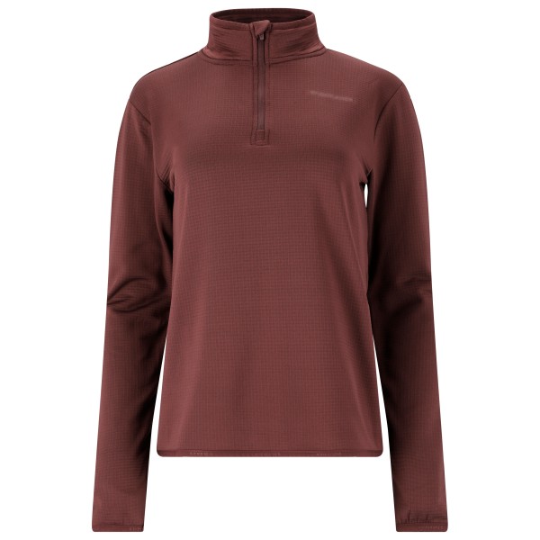 ENDURANCE - Women's Vironic Waffle Melange Loose Fit Midlayer - Fleecepullover Gr 38 braun von ENDURANCE