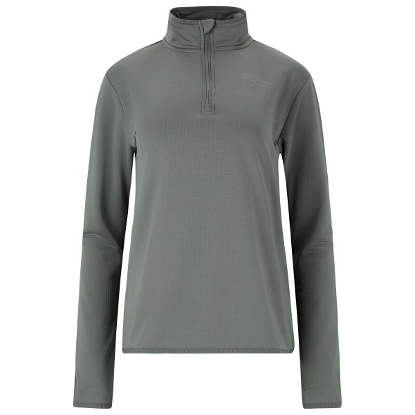 ENDURANCE - Women's Vironic Waffle Melange Loose Fit Midlayer - Fleecepullover Gr 40 grau von ENDURANCE